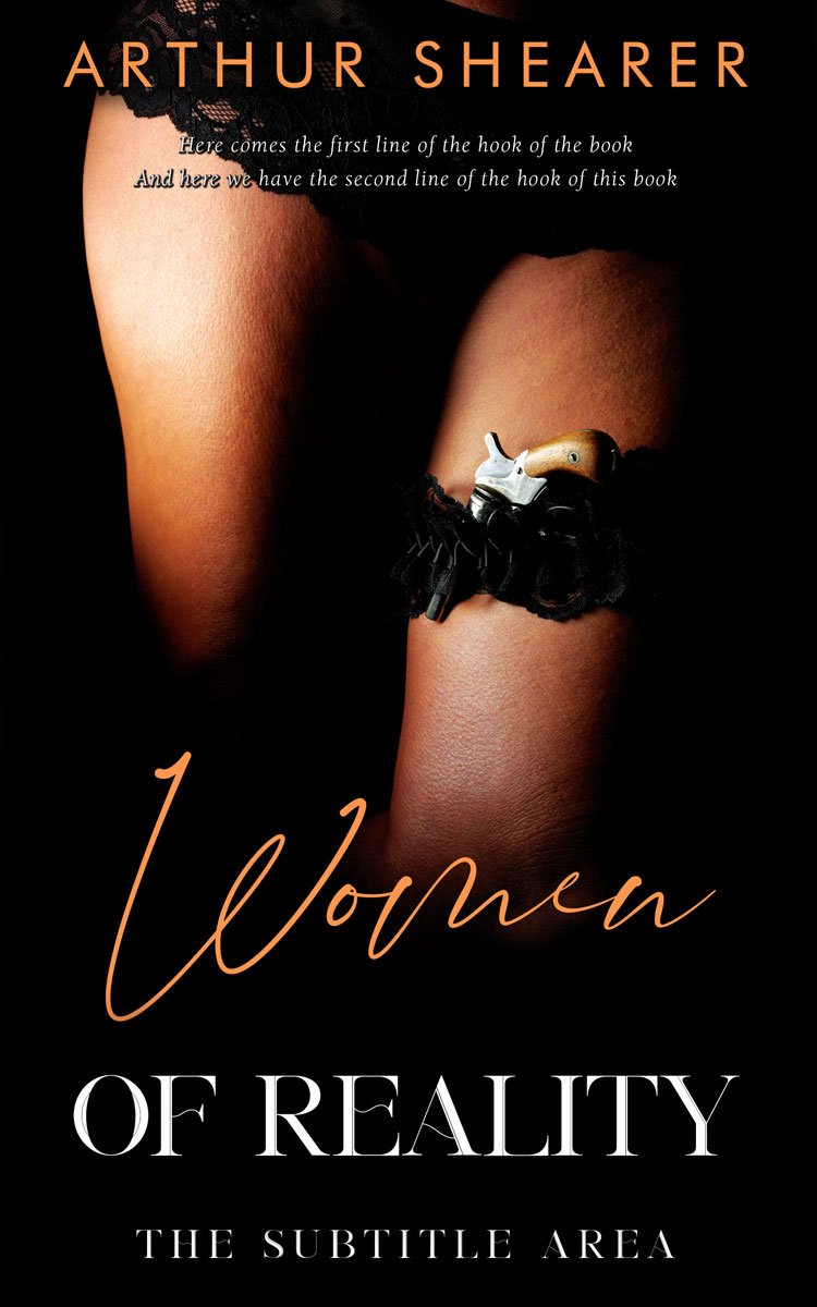 2D view of Premade Erotica Book Cover - Whiskey