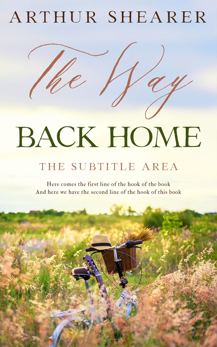 2D view of Premade Romance Book Cover - Cararra