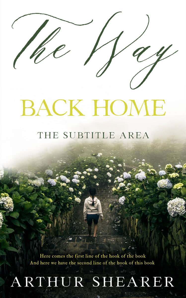 2D view of Premade Nature Book Cover - Tana