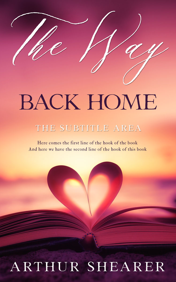 2D view of Premade Religion & Spirituality Book Cover - Tonys Pink