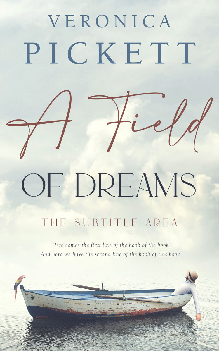 2D view of Premade Surreal Book Cover - Gray Nurse