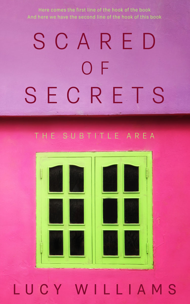 2D view of Premade Surreal Book Cover - Hopbush