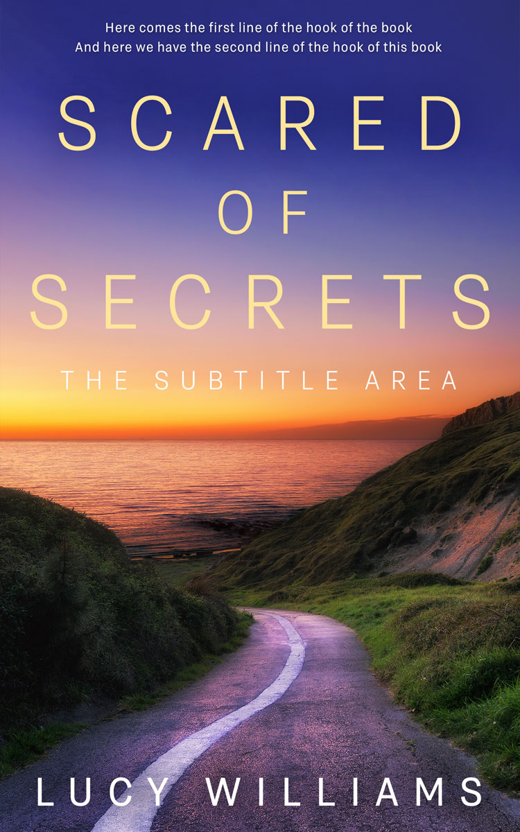 2D view of Premade Nature Book Cover - East Bay