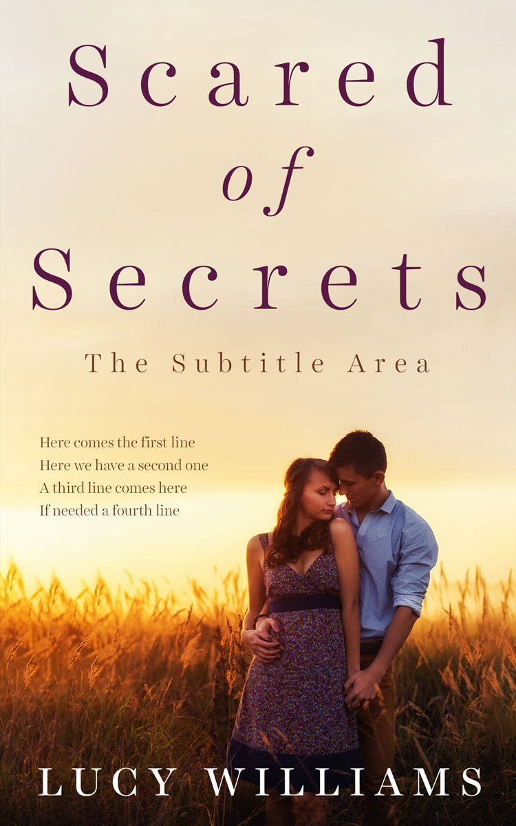 2D view of Premade Romance Book Cover - Jon