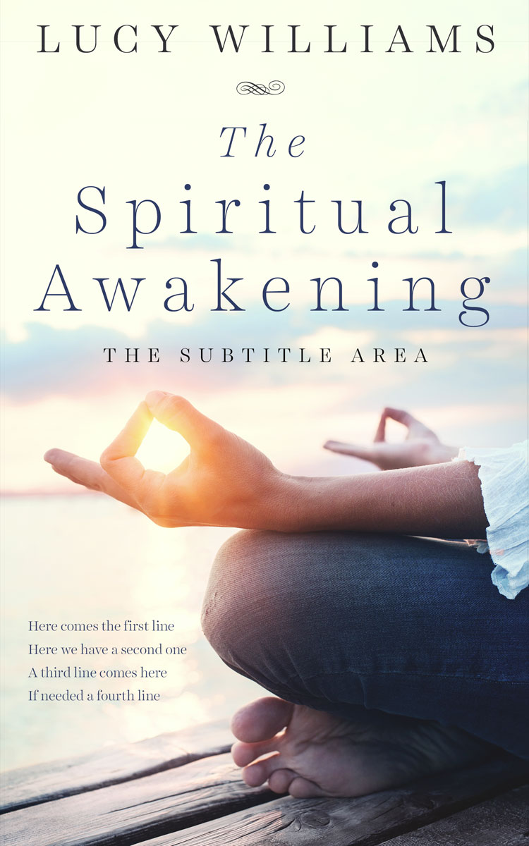 2D view of Premade Health & Mind & Body Book Cover - Tuna