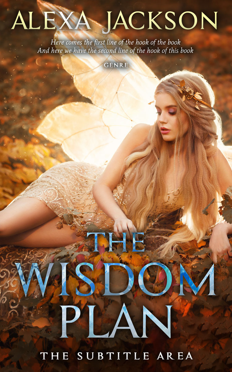 2D view of Premade Fantasy Book Cover - Nutmeg