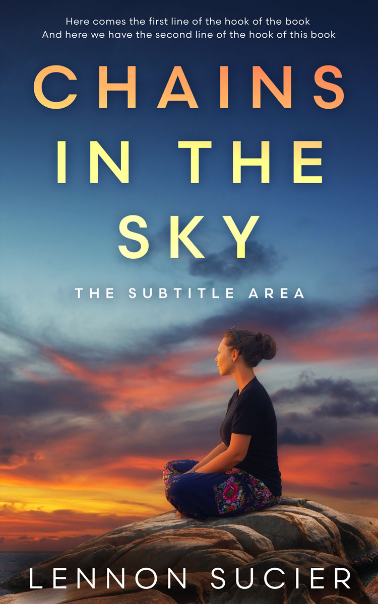 2D view of Premade Health & Mind & Body Book Cover - Fiord