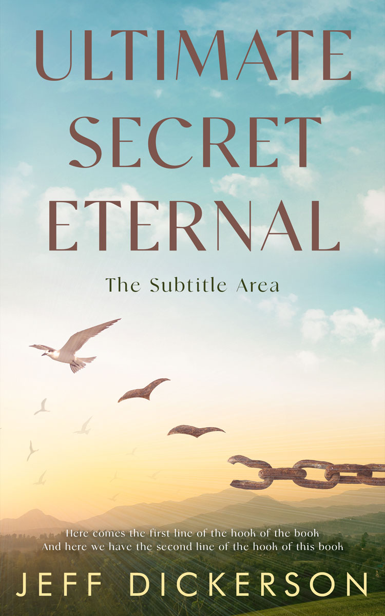 2D view of Premade Health & Mind & Body Book Cover - Paris White