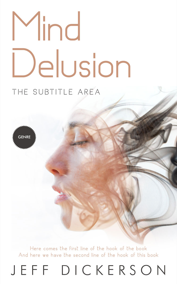 2D view of Premade Health & Mind & Body Book Cover - Pearl Bush