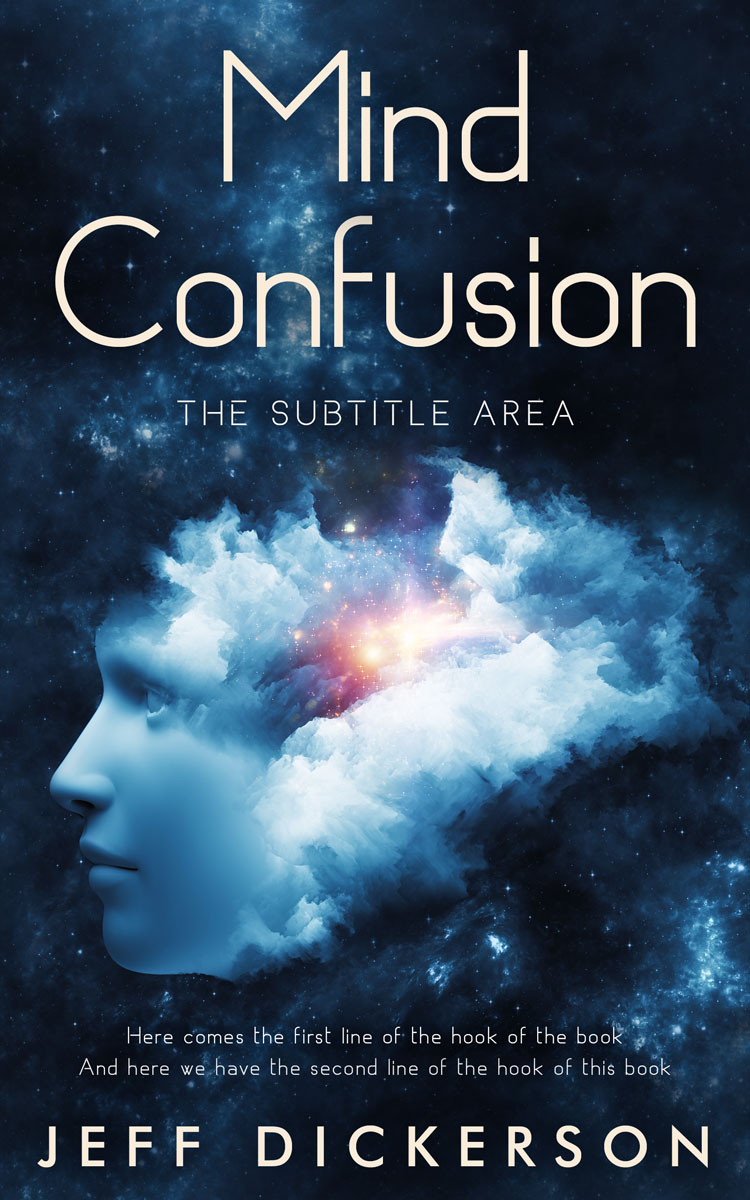 2D view of Premade Health & Mind & Body Book Cover - Big Stone