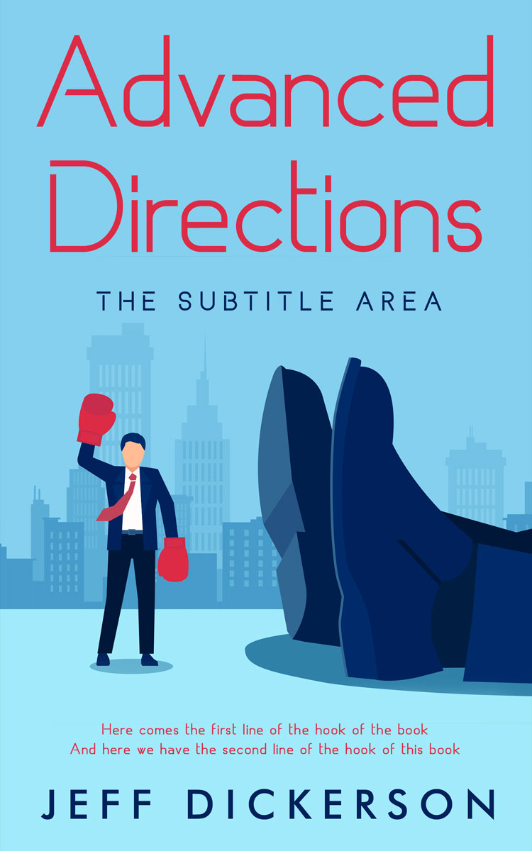 2D view of Premade Business Book Cover - Seagull