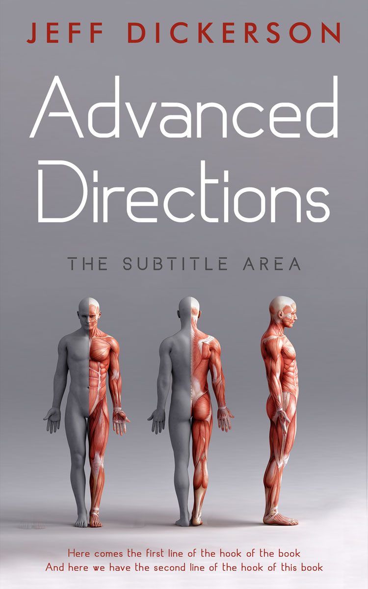 2D view of Premade Medical Book Cover - Mountain Mist