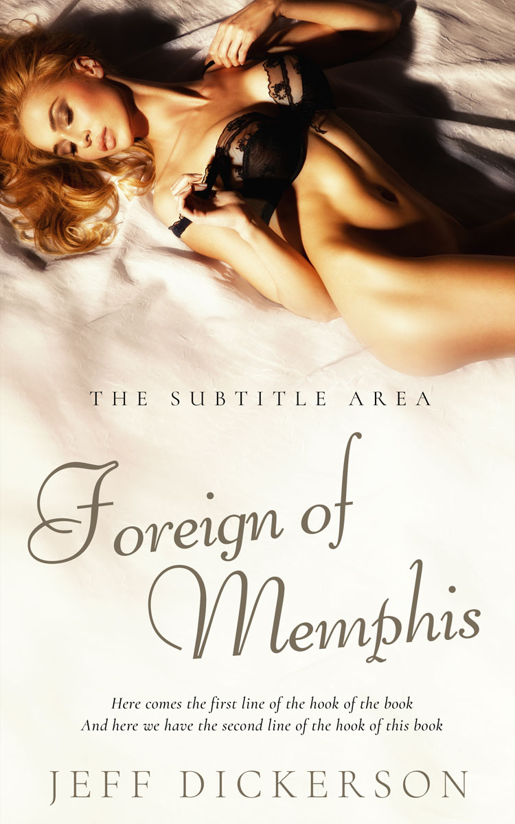 2D view of Premade Erotica Book Cover - Eclipse