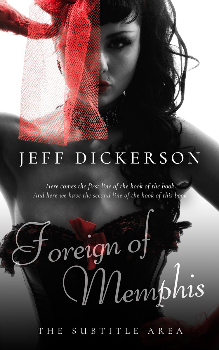 2D view of Premade Erotica Book Cover - Eunry