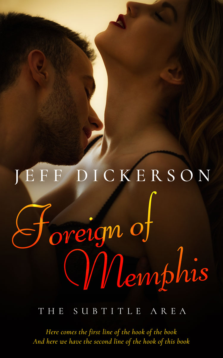 2D view of Premade Erotica Book Cover - El Paso