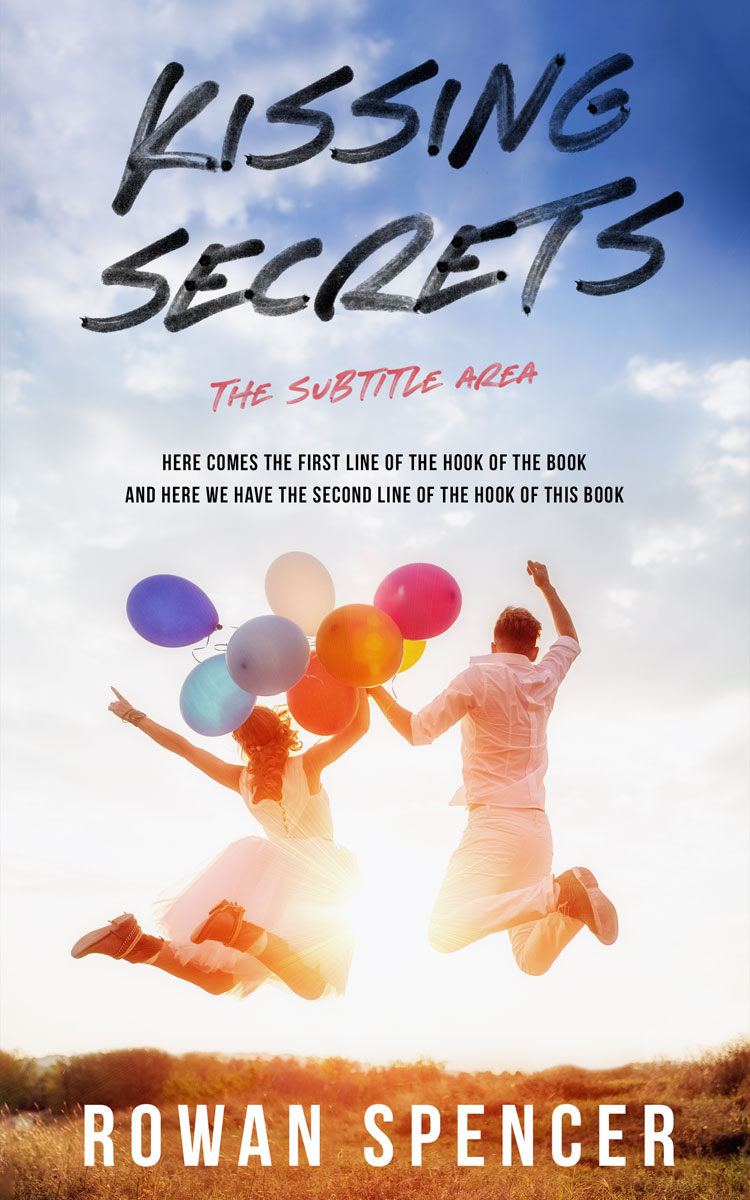 2D view of Premade Romance Book Cover - Bon Jour