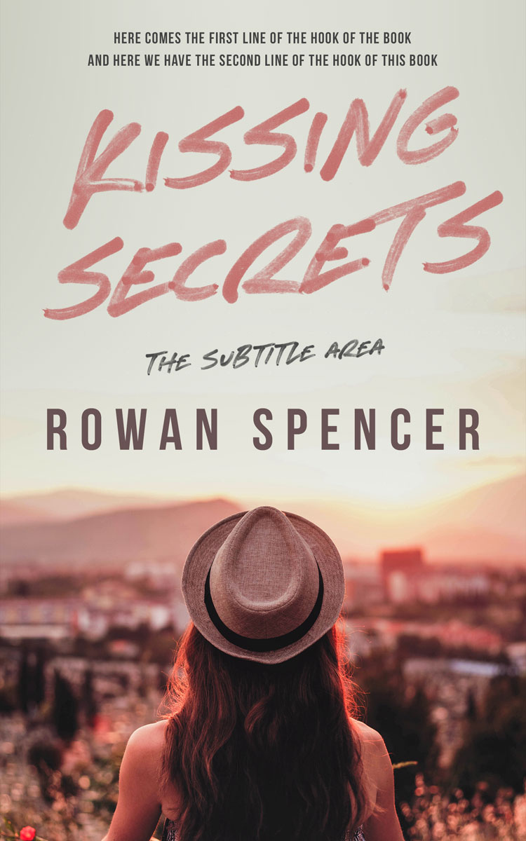 2D view of Premade Romance Book Cover - Wafer