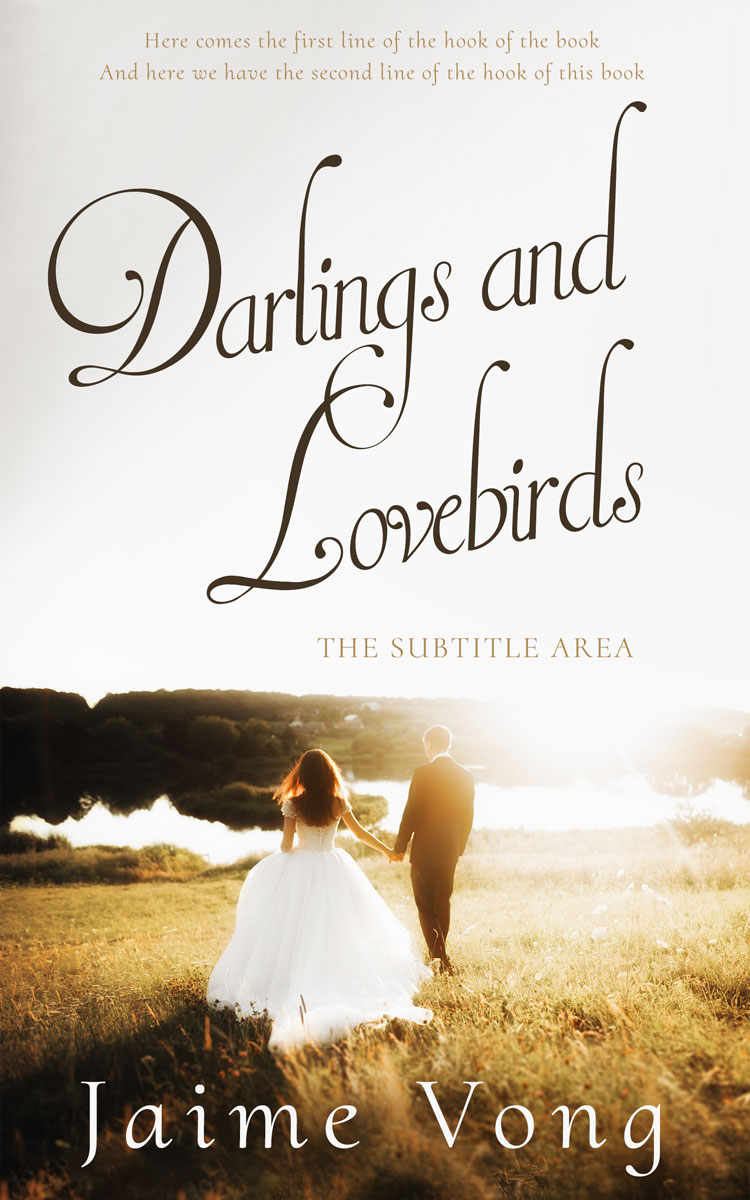 2D view of Premade Romance Book Cover - Black Marlin