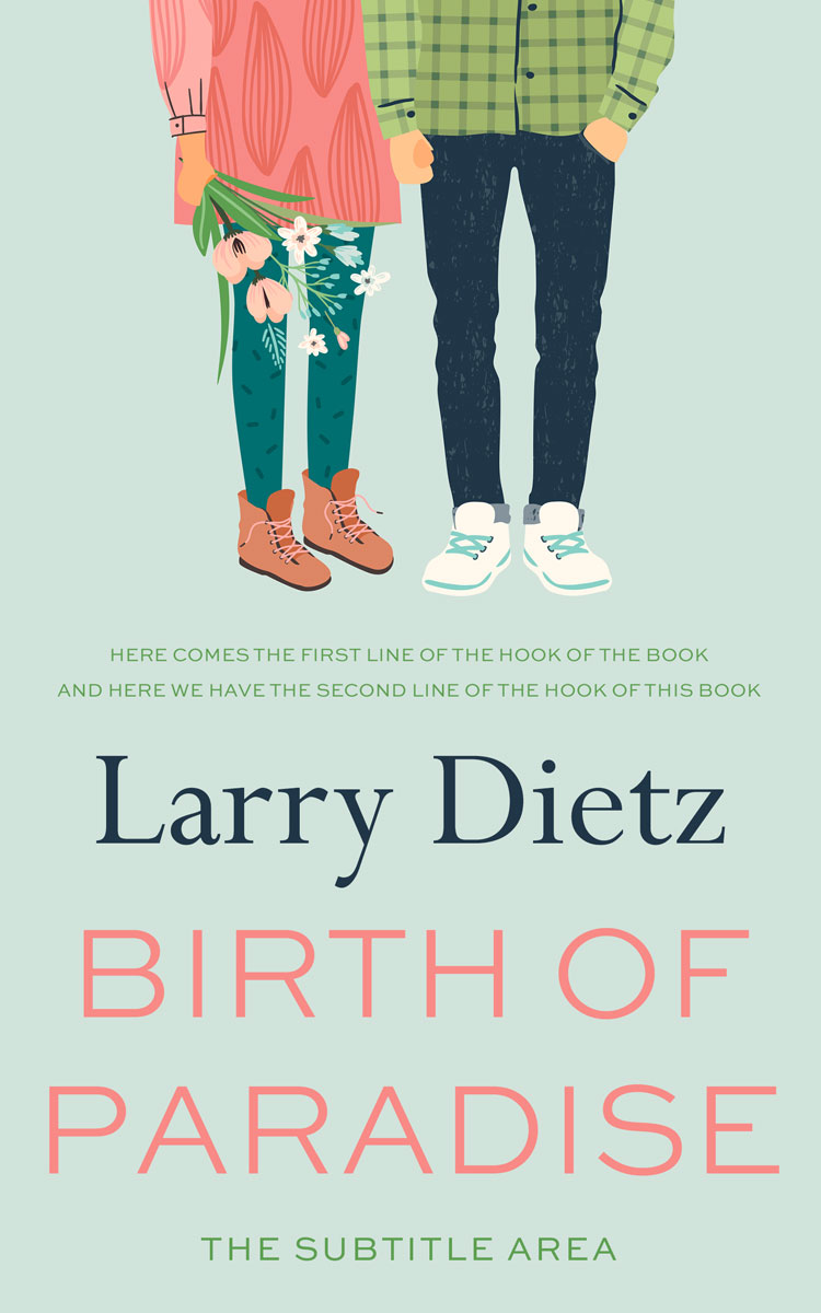 2D view of Premade Romance Book Cover - Tasman