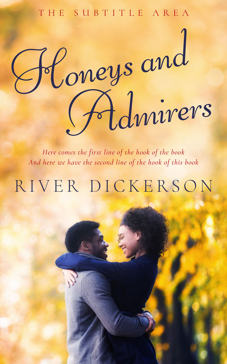 2D view of Premade Romance Book Cover - Manhattan