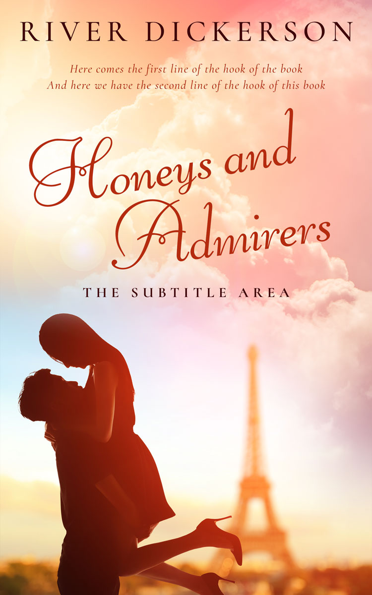2D view of Premade Romance Book Cover - Givry