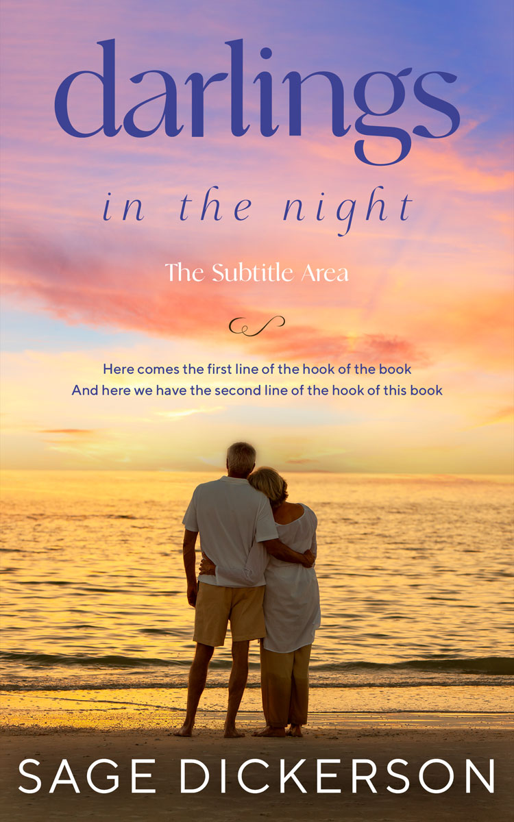 2D view of Premade Romance Book Cover - Calico