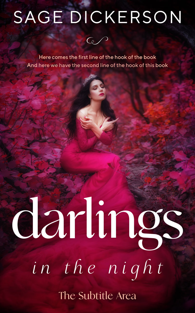 2D view of Premade Romance Book Cover - Heath