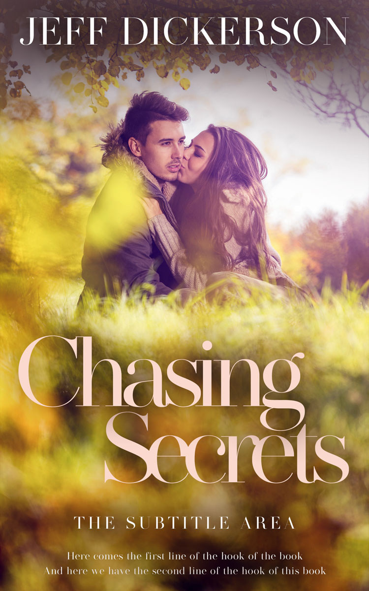 2D view of Premade Romance Book Cover - Cape Palliser