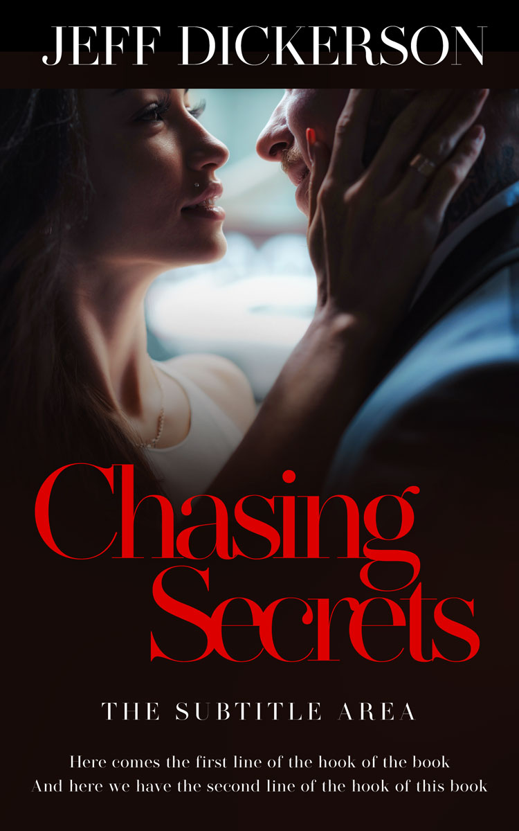 2D view of Premade Romance Book Cover - Gondola