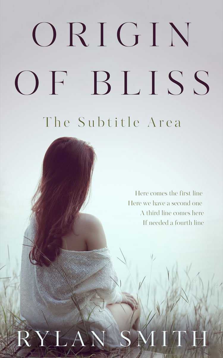 2D view of Premade Romance Book Cover - Geyser