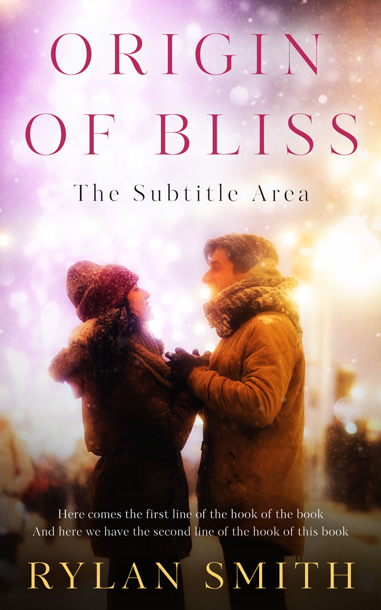 2D view of Premade Romance Book Cover - Bizarre