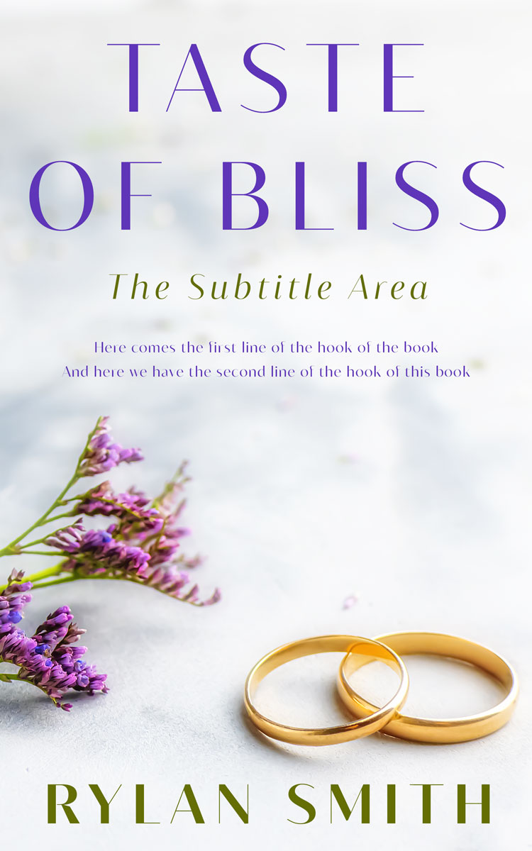 2D view of Premade Romance Book Cover - Athens Gray