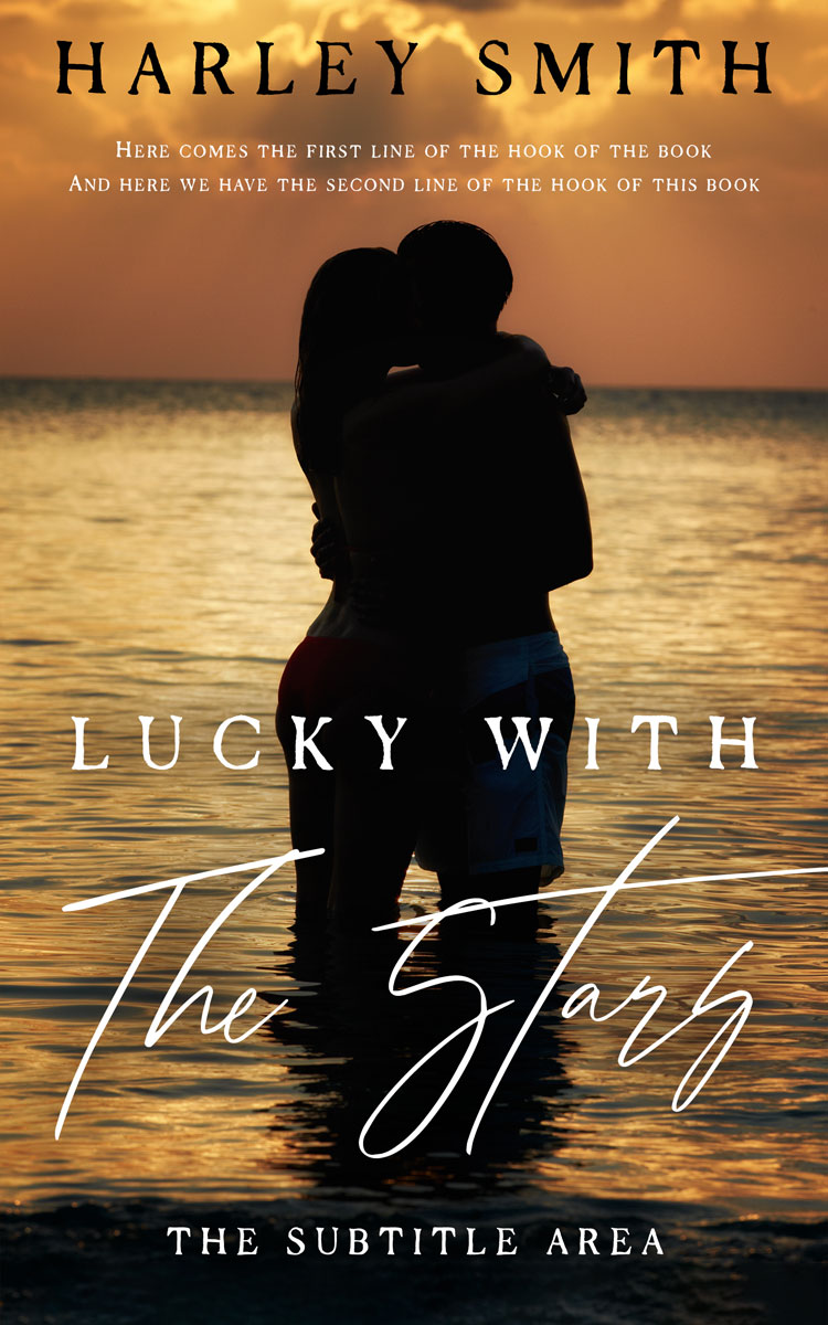 2D view of Premade Romance Book Cover - Cape Palliser