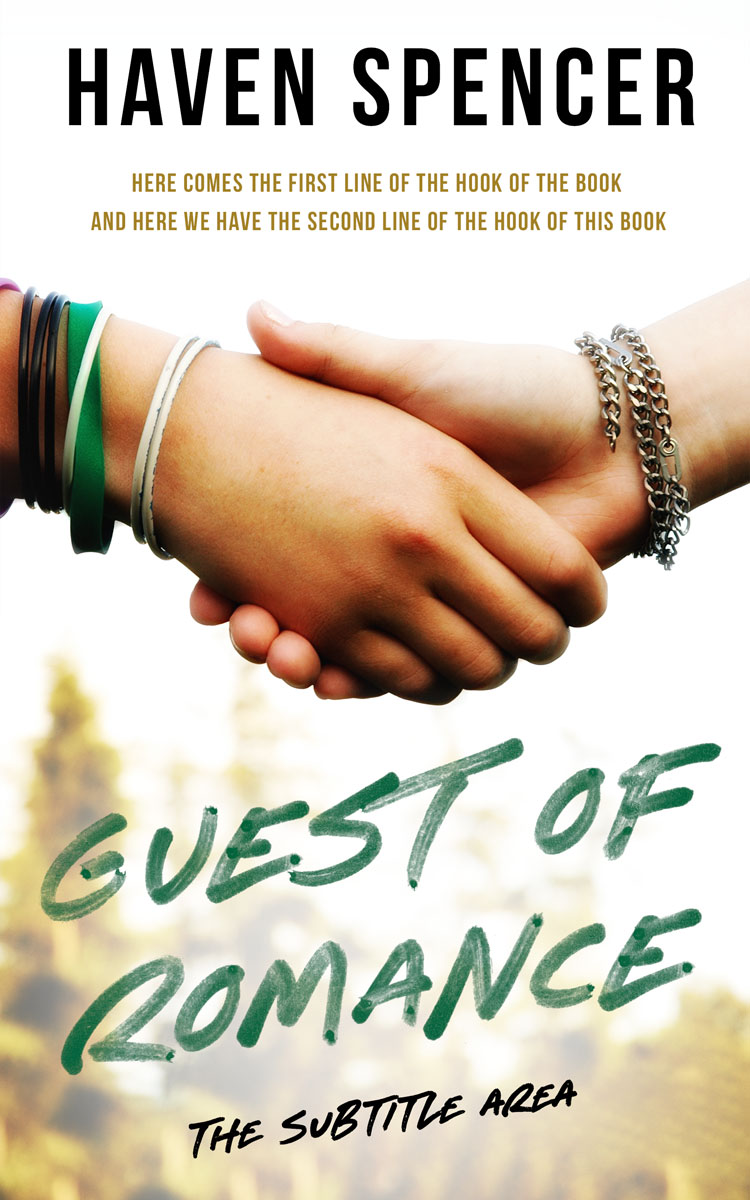 2D view of Premade Romance Book Cover - Bone