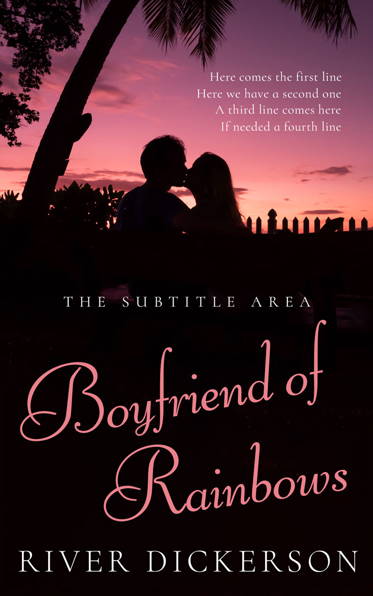 2D view of Premade Romance Book Cover - Night Rider