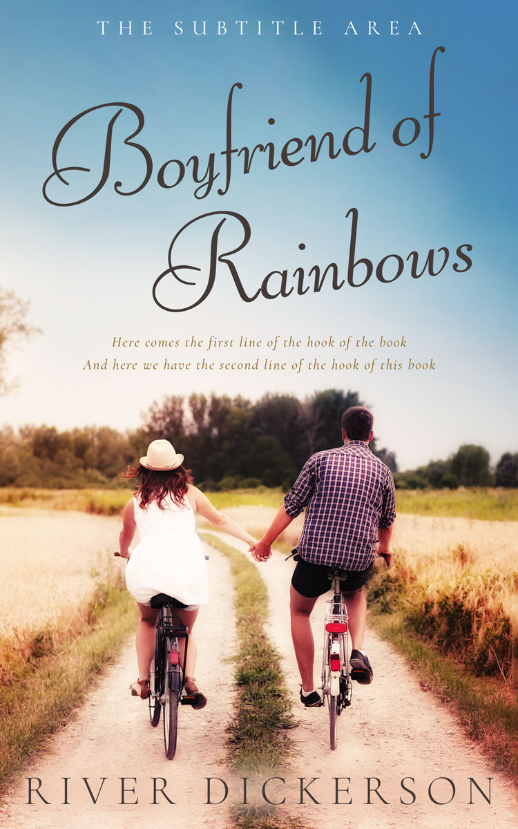 2D view of Wafer #11458 - Premade Romance Book Cover