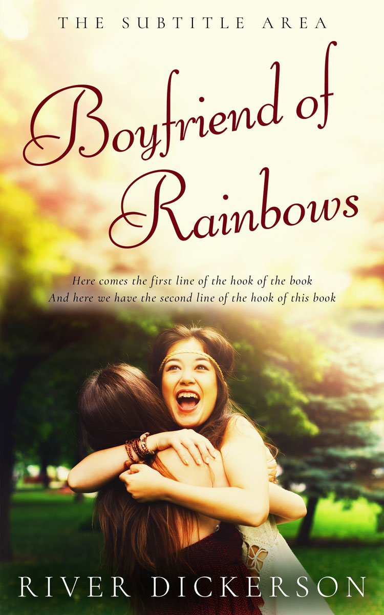 2D view of Premade Teen & Young Adult Book Cover - Mint Julep