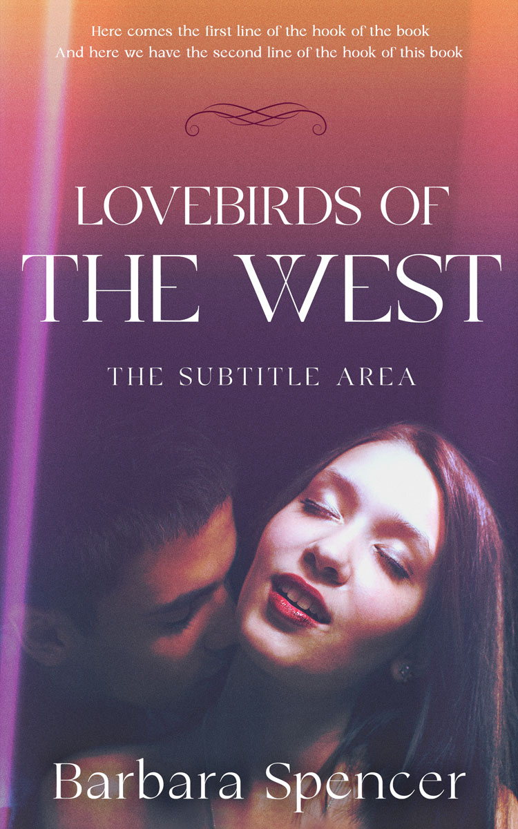 2D view of Premade Romance Book Cover - Mulled Wine