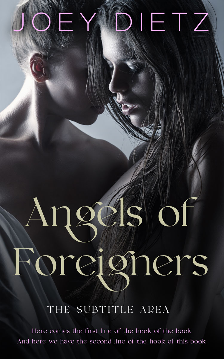 2D view of Premade Erotica Book Cover - Shark