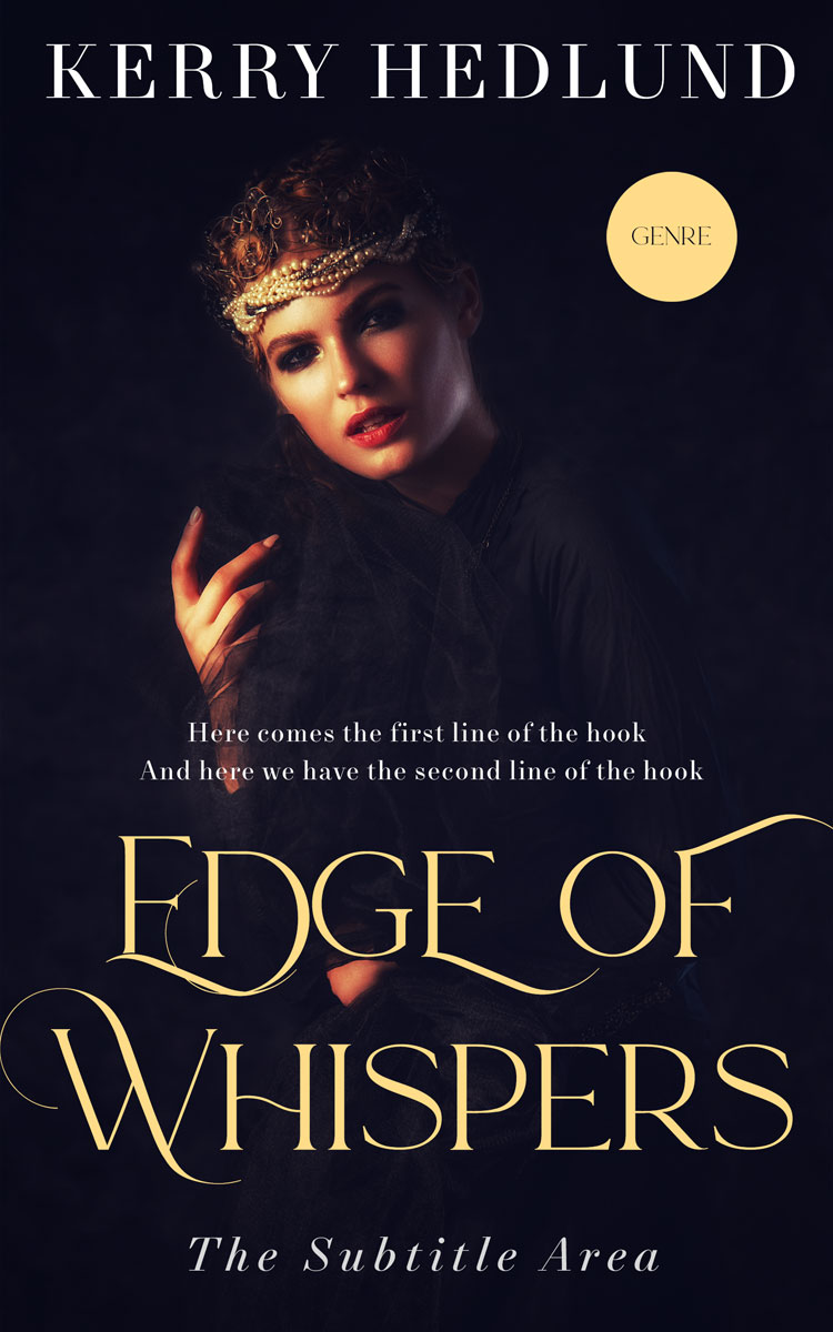 2D view of Premade Fantasy Book Cover - Vulcan