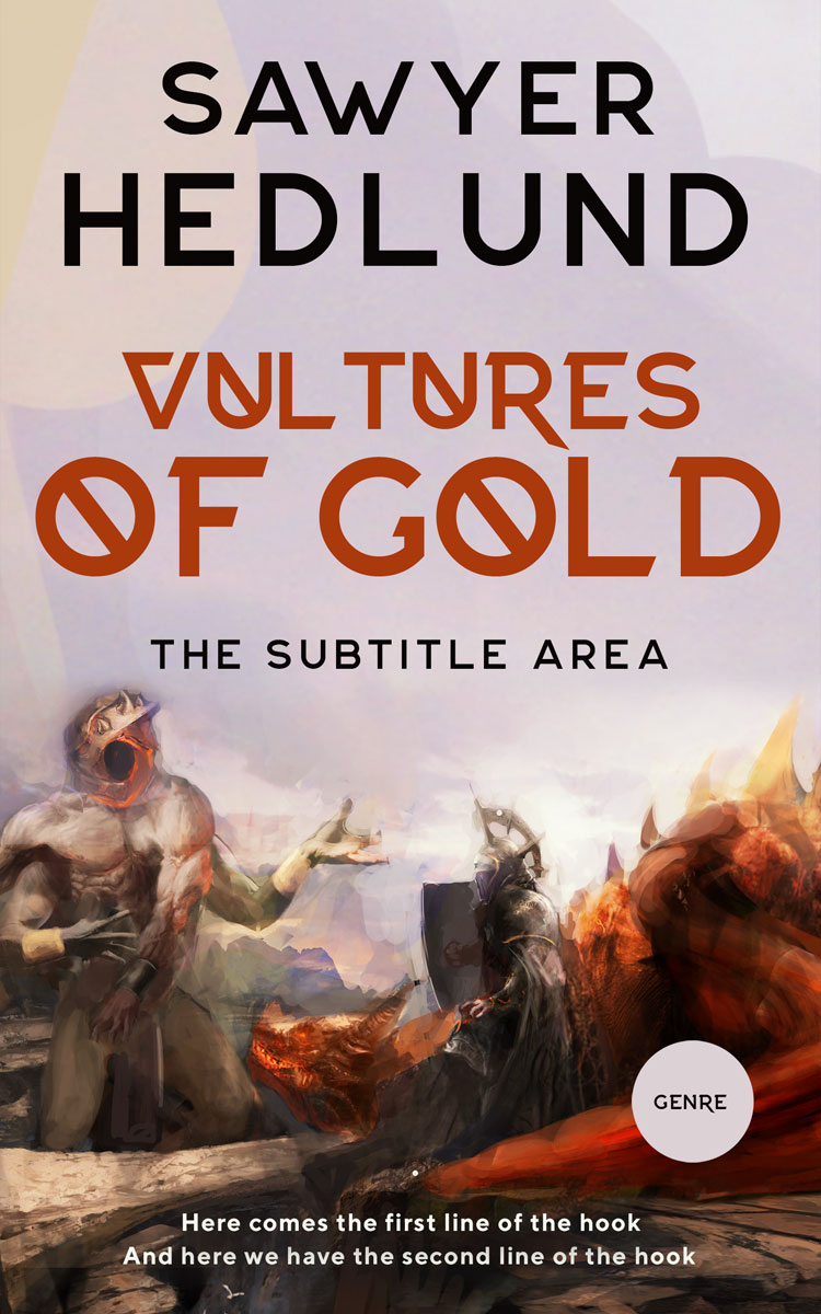 2D view of Eclipse #11548 - Premade Fantasy Book Cover | BookCoverZone