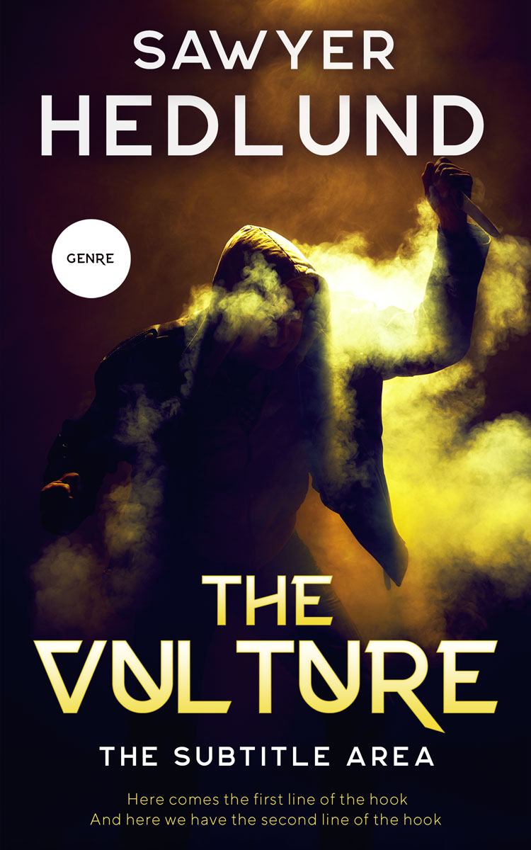 2D view of Premade Mystery & Thriller & Suspense Book Cover - Chenin