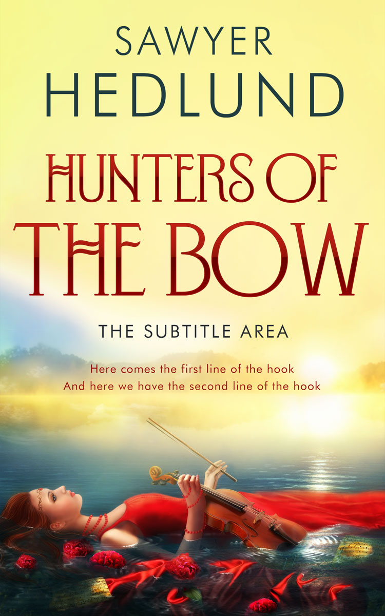 2D view of Premade Fantasy Book Cover - Primrose