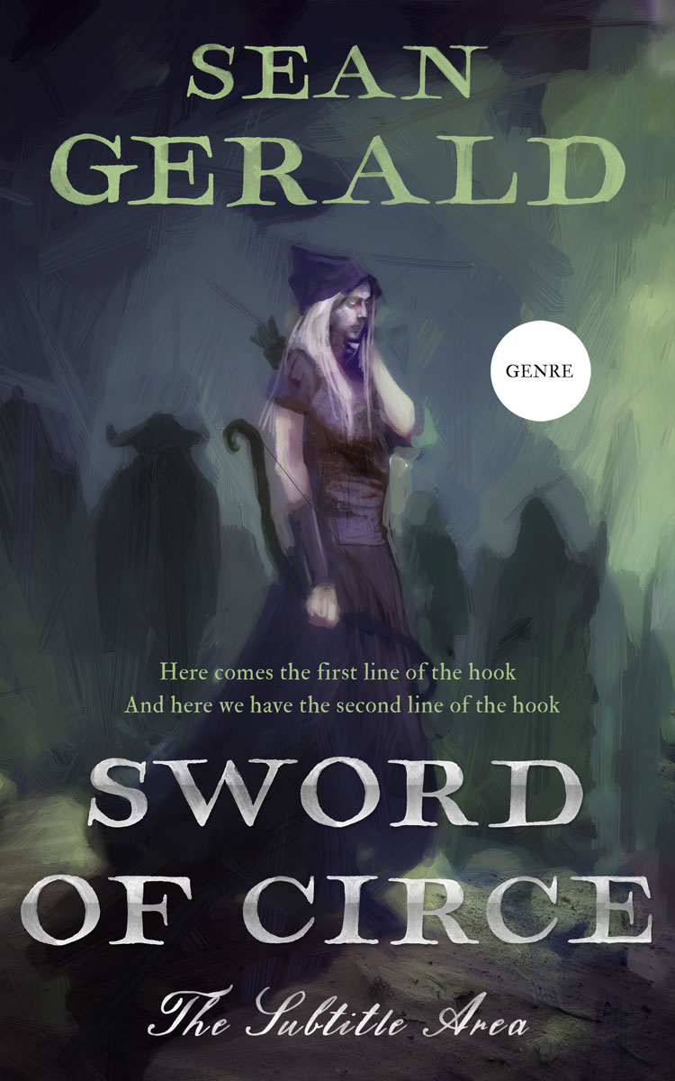 2D view of Premade Fantasy Book Cover - Tuna