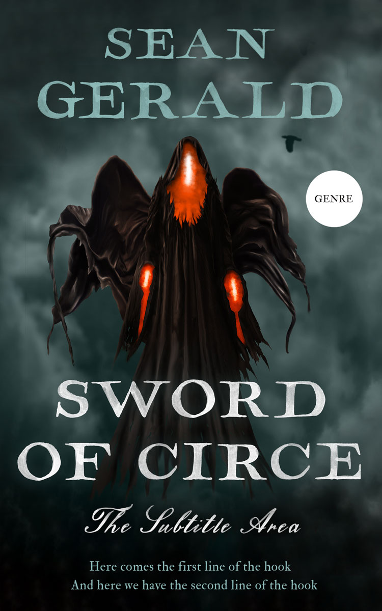 2D view of Outer Space #11583 - Premade Fantasy Book Cover