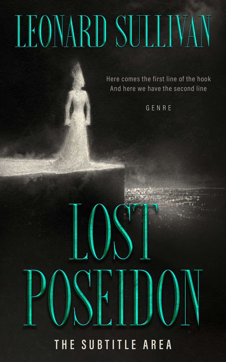 2D view of Heavy Metal #11628 - Premade Fantasy Book Cover