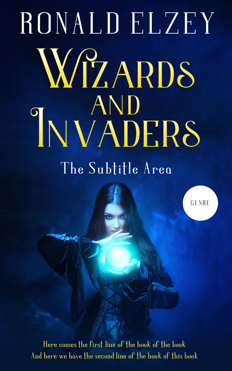 2D view of Premade Fantasy Book Cover - Deep Cove