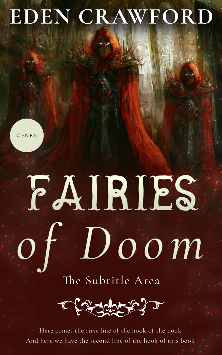 2D view of Premade Historical Book Cover - Paco