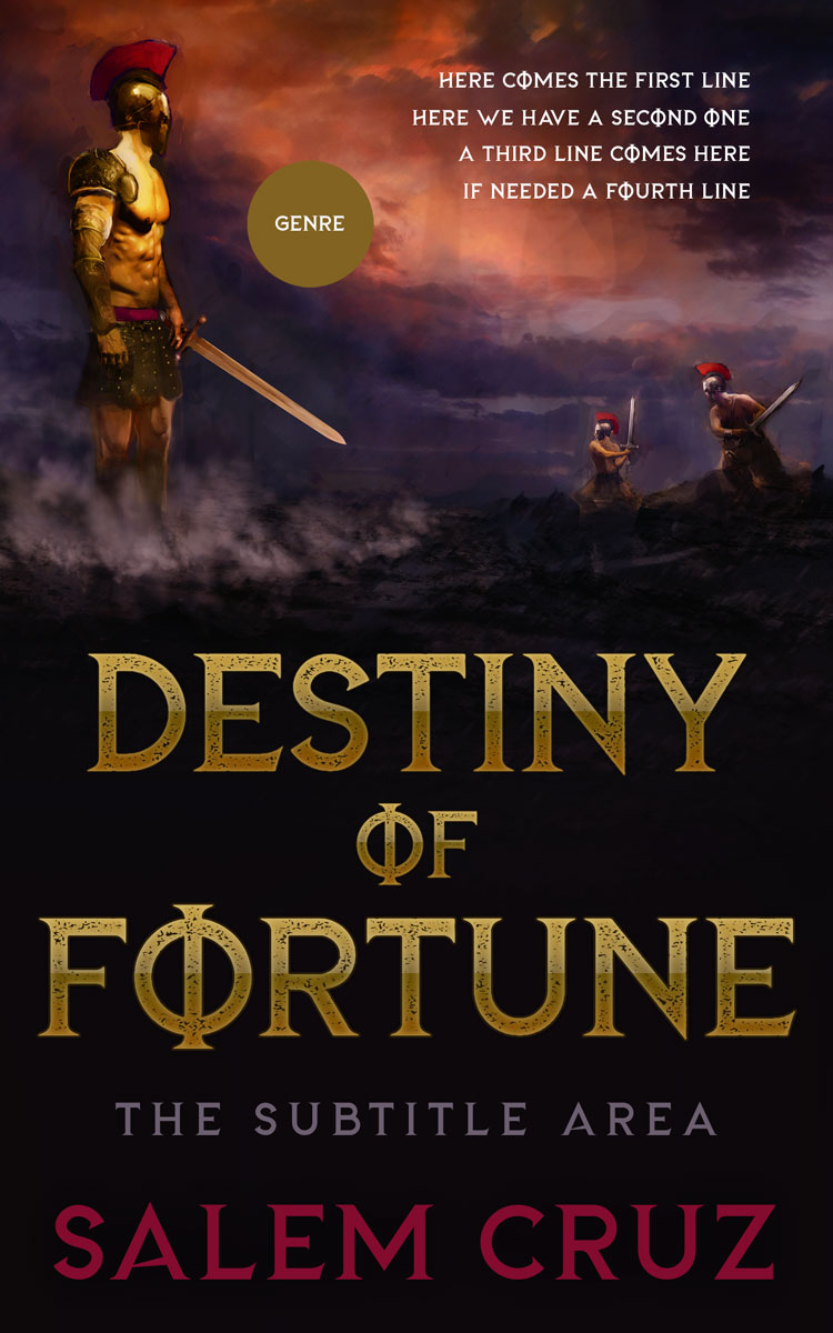 2D view of Premade Fantasy Book Cover - Cape Palliser