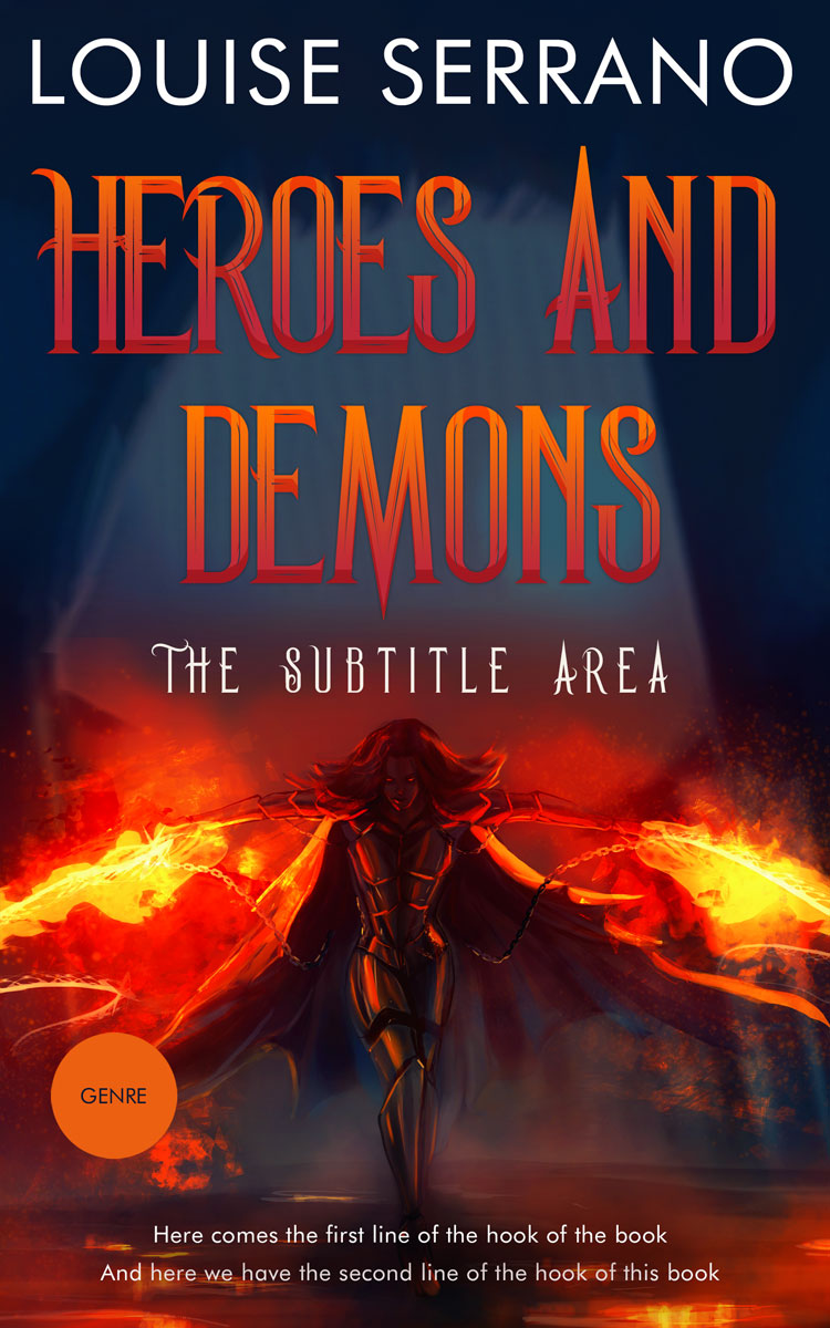 2D view of Premade Teen & Young Adult Book Cover - Bastille